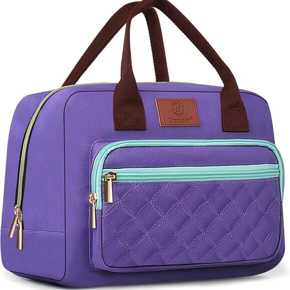 Lunch Bag Insulated Women Girls Teens Insulated Tote LunchBox for Adult Men Reus - Picture 1 of 8